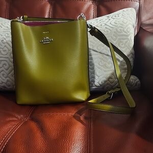 Coach Olive Green Crossbody Bag